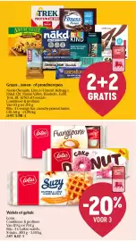 Delhaize folder week 35 Pagina 30: Graan-, noten- of proteïnerepen €5,98, Wafels of gebak €6,12
