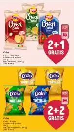 Delhaize folder week 35 Pagina 35: Chips Lay's Oven Baked €3,50, Chips Croky - Tortilla €2,78
