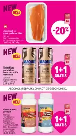 Delhaize folder week 35 Pagina 54: Zalmforel- of grote geelstaartfilet €24,79, Absolut Espresso Martini €2,79