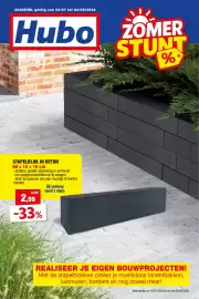 Hubo folder Pagina 1: Stapelblok in beton €2,99