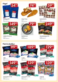 Snabbgross reklamblad Sida 4: Gastrino kycklingköttbullar €59,90, Your Chicken Kycklingburgare €79,90