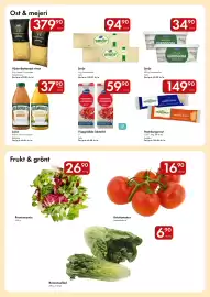 Snabbgross reklamblad Sida 6: Västerbottenost riven €379,90, Brämhults juice €37,90