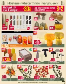 ÖoB annonsblad vecka 35 Sida 4: Vie led stearinljus €55,93, Glaslampa €150,00