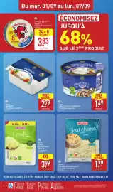 Catalogue ALDI semaine 36 page 10: MILSANI FROMAGE DE CHÈVRE RÂPÉ €1,79, CUCINA BURRATA €2,79