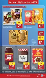 Catalogue ALDI semaine 36 page 13: MAGNUM DOUBLE GOLD CARAMEL BILLIONAIRE €1,49, All Seasons Strawberries €4,99
