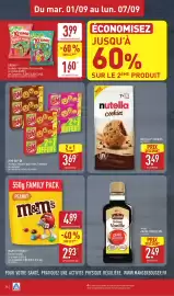 Catalogue ALDI semaine 36 page 16: MINI BN €3,69, M&M'S PEANUT €2,93