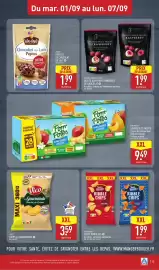 Catalogue ALDI semaine 36 page 17: Pom'Potes Gourdes de fruits €9,49, Vico Chips La Gourmande €3,59