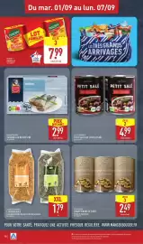 Catalogue ALDI semaine 36 page 20: LES LÉGENDAIRES PETIT SALÉ AUX LENTILLES €4,99, ALL SEASONS CHAMPIGNONS DE PARIS €2,49