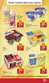 Catalogue ALDI semaine 36 page 33: MILSANI SEMOULE AU LAIT €1,09, MILSANI TOPI MAXI €1,19