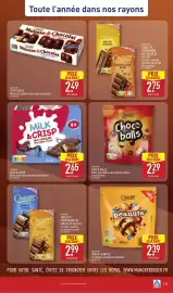 Catalogue ALDI semaine 36 page 35: Choceur Choco balls €2,29, Choeur Milk & Crisp €2,65