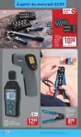 Catalogue ALDI semaine 36 page 38: Workzone appareil de mesure €12,99, Workzone pince à dénuder ou à sertir €8,99
