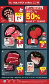Catalogue ALDI semaine 36 page 6: ST-CLÉMENT LE VOLAILLER CUISSES DE POULET €3,99