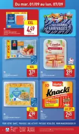 Catalogue ALDI semaine 36 page 8: LE MARSIGNY CERVELAS À L'ALSACIENNE €3,99, Herta Knacki €2,45
