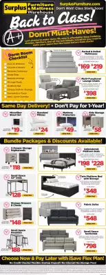 Surplus Furniture (valid until 14-09)