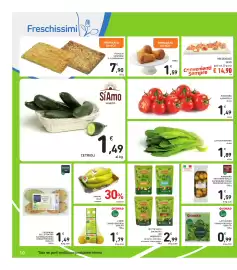 Volantino Spazio Conad settimana 35 Pagina 10: Cetrioli SíAmo Veneto €1,49, Banane Dole vassoio
