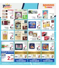 Volantino Spazio Conad settimana 35 Pagina 5: MOZZARELLA IN SFOGLIA BAYERNLAND €1,59, DESSERT CONAD €1,29