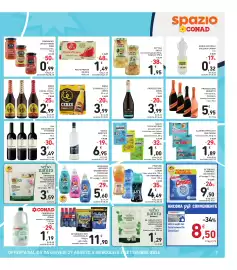 Volantino Spazio Conad settimana 35 Pagina 7: CONDIMENTI CON DATTERINI CIRIO €0,99, BIRRA LEFFE €2,99