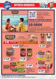 Volantino Spazio Conad | Prodotti alla carta Pagina 2: Rio mare Filetti di Tonno €4,99, Rio Mare Insalatissime €3,99