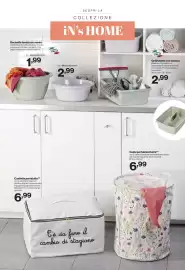 Volantino In'S Mercato Pagina 16: Cesta portabiancheria €6,99, Bacinella tonda con manici €1,99