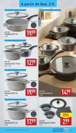 Folheto ALDI semana 36 Página 15: Caçarola Ø 24 cm €17,99, Caçarola Ø 28 cm €19,99