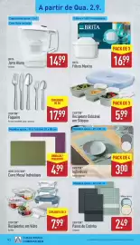 Folheto ALDI semana 36 Página 16: Brita jarra aluna €14,99, Crofton individuais €3,00