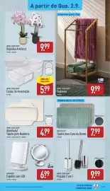 Folheto ALDI semana 36 Página 17: Tapete para Casa de Banho Novitesse €7,99