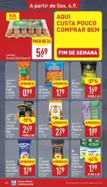 Folheto ALDI semana 36 Página 20: Mars croissant recheado chocolate e caramelo €1,29, Biscotto bolachas vital €2,29