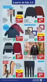 Folheto ALDI semana 36 Página 25: Lenços UP2FASHION® €3,99, Up2fashion casaco acolchoado leve €16,99