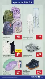 Folheto ALDI semana 36 Página 27: Roupa Interior para Criança €3,99, Guarda-chuva lily & dan €4,99