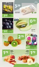 Folheto Coviran Página 3: Ameixa preta €1,49, Kiwi a granel €2,79