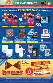 Ritchies catalogue week 35 Page 12: Terry's Chocolate Orange Ball €7,00, Father's Day Stubby Holder €3,00