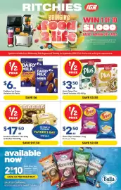 Ritchies catalogue week 35 Page 1: Ferrero Collection €17,50, Cadbury Ice Cream Varieties €6,00