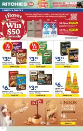 Ritchies catalogue week 35 Page 2: Kellogg's Cereal Varieties €3,50, Nestlé Milo Cereal Varieties €3,50
