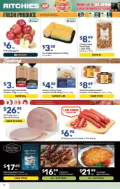 Ritchies catalogue week 35 Page 4: Pre-Packed Sweet Corn €3,50, KR Castlemaine Ham off the Bone €26,99