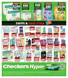 Checkers catalogue Page 4: Pampers Ultra Skin Comfort Nappies/Pants/Premium Care Nappies Mega Box €399,00