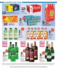 E.Leclerc folder Pagina 10: Soda saveur agrumes schweppes €5,17, Soda à l'orange orangina €12,49