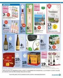 E.Leclerc folder Pagina 13: Vin d'Alsace Sylvaner €4,95, Muscadet cotes de grandes €3,80