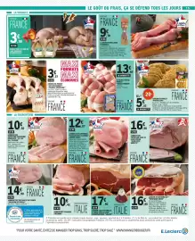 E.Leclerc folder Pagina 15: Jambon cuit supérieur avec os €16,90, Jambon cru pastorello €17,90