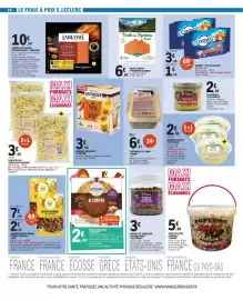 E.Leclerc folder Pagina 26: Surimi Petits Coraya €1,10, Verrines shooters guyader €3,50