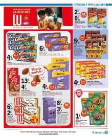 E.Leclerc folder Pagina 3: Savane pocket €4,39, Biscuits choco party bn €5,99