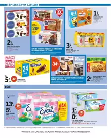 E.Leclerc folder Pagina 4: Barres nestlé €5,31, P'tit brassé naturnes €1,68