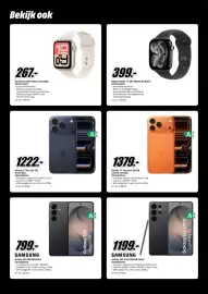 MediaMarkt folder week 35 Pagina 6: Iphone 17 pro 256 gb deep blue smartphone €1.222,00