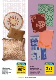 Xenos folder Pagina 6: Keukentextiel €2,99, Alle kussens €4,49