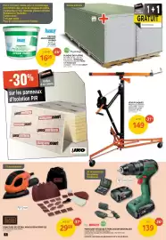Brico Depot folder Pagina 6: Ponceuse de détail mouse €29,99, Plaque de plâtre €9,45