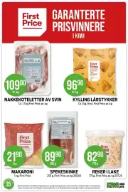 Kiwi kundeavis uke 35 Side 23: KYLLING LÅRSTYKKER €96,90, NAKKEKOTELETTER AV SVIN €109,00