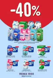 Rema 1000 kundeavis Side 20: OMO HVITT FLYTENDE €26,60, AKTIV & SPORT TØYVASK €41,90