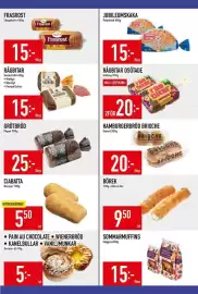 Matdax reklamblad vecka 35 Sida 7: Börek €9,50, Rågbitar osötrade €20,00