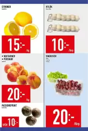 Matdax reklamblad vecka 35 Sida 9: Citroner €15,00, Nektariner Persikor €20,00
