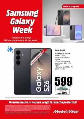 MediaWorld (valido fino al 30-08)