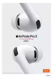 Power reklamblad vecka 35 Sida 15: Apple AirPods Pro 3 €2.590,00